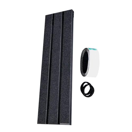 Pédalier de guitare multi-pédales 48cm en métal avec support de scène robuste
