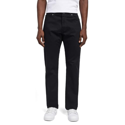 Lee Straight Fit Xm, Jeans Hombre, Black, 38W / 32L