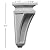 Ekena Millwork COR04X07X14RE 4 3/4-Inch W x 7 1/2-Inch D x 14-Inch H Reece Corbel