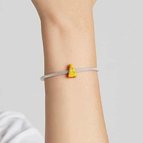Joyería para pulsera y collar CMBSSTFC plata de ley colgante con dije 3