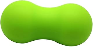 Pelota de masaje de maní doble lacrosse para liberación miofascial, libera la tensión muscular y mejora la flexibilidad, herramienta de automasaje para antes y después del entrenamiento, color verde