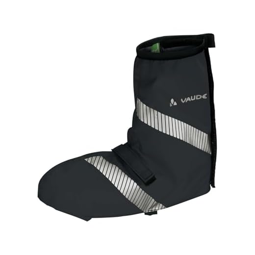 FISCHER 50382 Schutzhülle für E-Bike Display und Lenker-Schutz, Polyester, schwarz, Schutz vor Nässe, Staub und Schmutz, für Lenker bis 80 cm Länge 6 VAUDE Überschuhe Luminum Bike Gaiter, black, 44-46, 407400100440