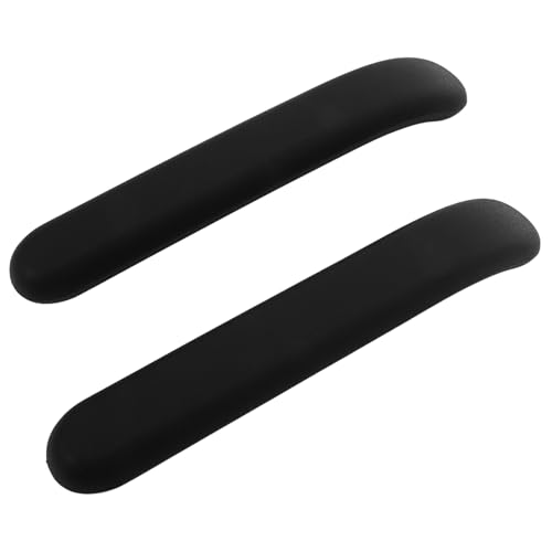 ELAYARD 2 Piezas Repuestos para Reposabrazos de Silla de Oficina de PU para Sillas de Escritorio Gaming y Ruedas Almohadillas Cómodas y Prácticas para Apoyar Brazo