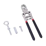 Matériau hautement sensible et sans produits chimiques: Fabriquées en acier inoxydable de qualité supérieure, ces pinces sont sûres pour vos travaux de plomberie. L'absence de produits chimiques nocifs garantit une qualité d'eau irréprochable, ce qui les rend idéales pour les Installations de canalisations géothermiques sensibles.