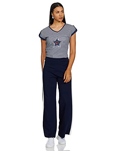 Image of Easybuy Women's Regular T-Shirt (SU21MR11LW Navy XL