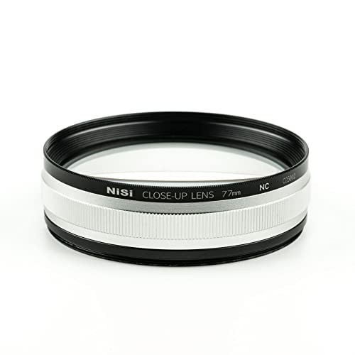 NiSi 77mm Lentille Close Up avec 67mm & 72mm Bague d’Adaptation pour Photographie Macro Gros Plan