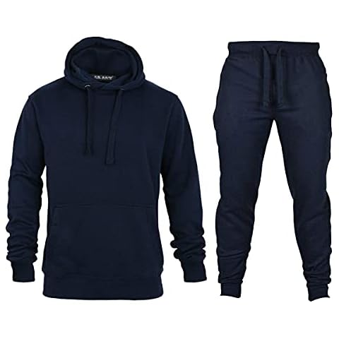 Kids Boys Girls Pullover Fleece Tracksuit Set Drawstring Cord Cuffed Hoodie Top Bottoms Joggers Sport Sweat Suit Pants 7-13 Years Cover