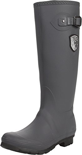 Kamik Womens Jennifer Tall Rain Boots,Charcoal,