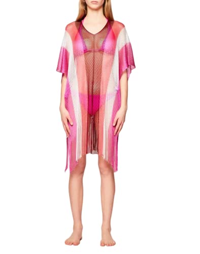 Kaftan Sundek fuchsia pour vos journées plage et beach club