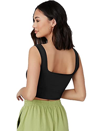 Image of SriSaras Women's Premium Cotton Strechable Tank Tops