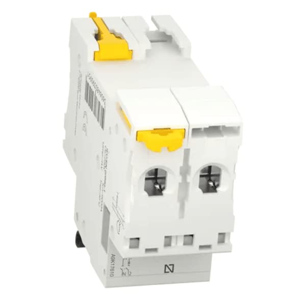 CABLEPELADO Interruptor Automático Magnetotérmico Acti9 iK60N | Normas EN/IEC 60898-1 | 6kA | 1P + N | CURVA C | IP20 | 25A