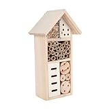 CAXUSD Holzhaus Zum Aufhängen Bienenhaus Aus Holz Hofnest Zimmer Bienenhaus Aus Holz Für...