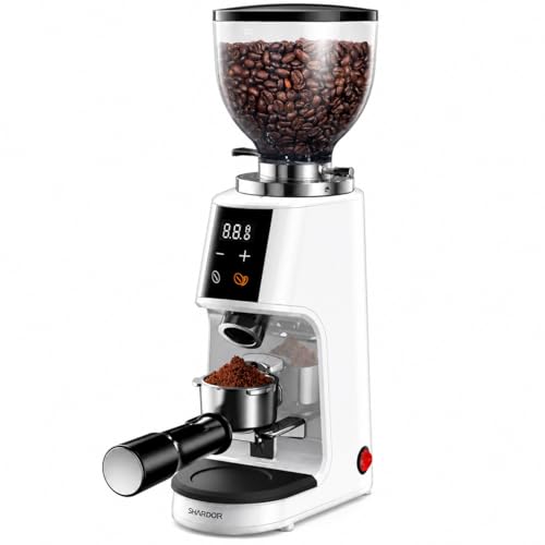SHARDOR Professional 64mm Burr Coffee Grinder with 100 Grind Settings and All-Metal Chamber, Coffee...