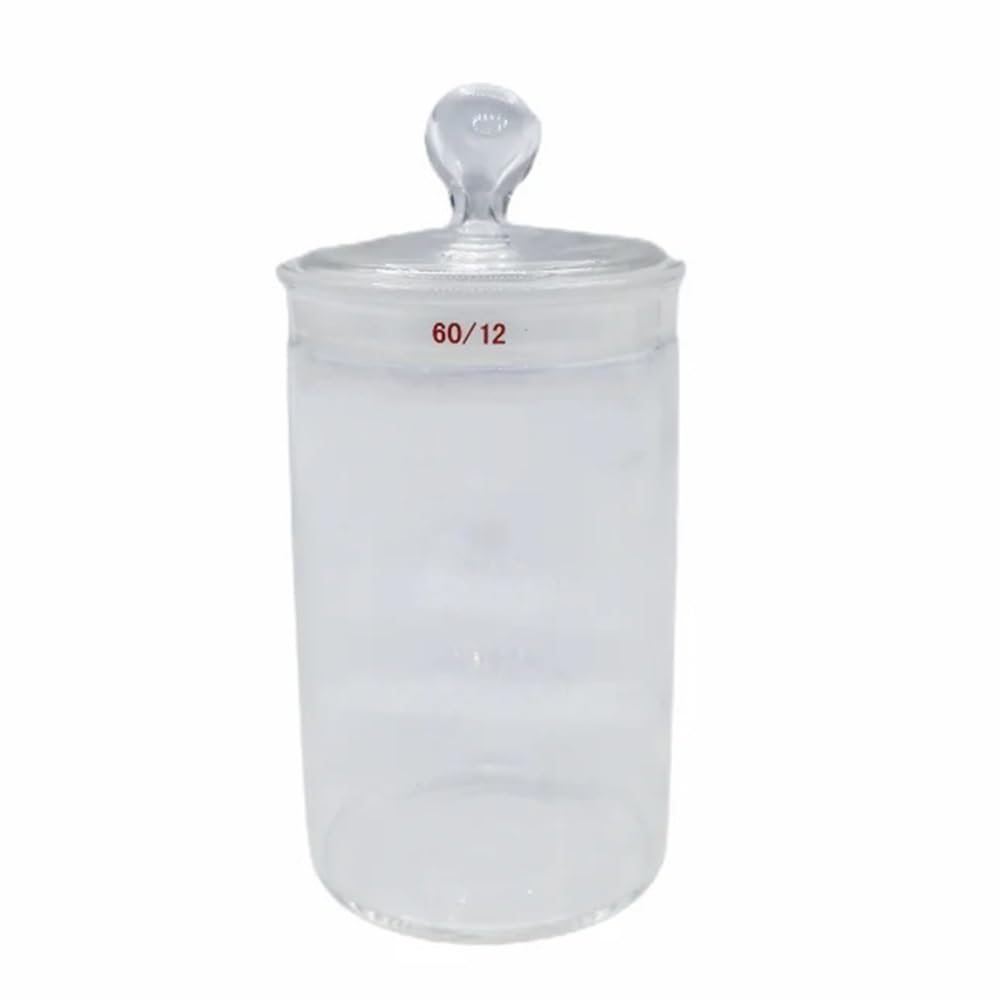 Cuves de développement en verre de laboratoire Cuve ronde en verre de laboratoire Chambre en verre à solvant OD*H(mm)65 * 105