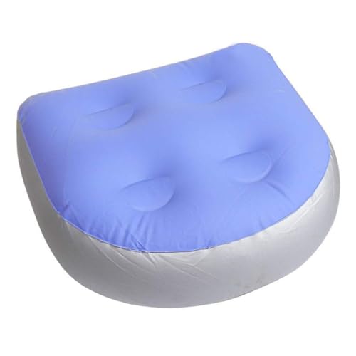 ANCLLO Inflatable Booster Seats for Spas and Hot Tubs Whirlpool Cushions with Non-Slip Back and Suction Cups (47 x 37 cm)