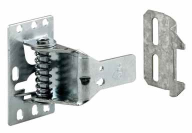 Support de fixation latérale Prime Line GD52124 pour rail rigide et droit