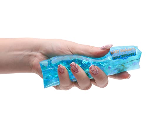 Toyland® Packung mit 2 – Baby Shark Sensory Ocean Wiggle Water Snake – Neuartiges Quetschspielzeug – ab 3 Jahren