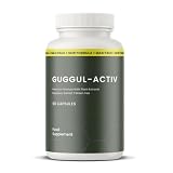 Guggul Activ – Gélules à base d’extraits végétaux, cétones de framboise et thé vert – 60 gélules – Complément alimentaire