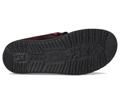 HEYDUDE Men's Wally Slip Cozy Plaid Slip-On4