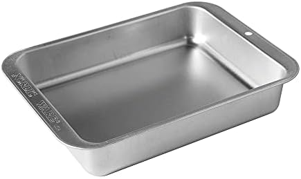 Nordic Ware Naturals Compact Rectangular Baker, Silver