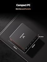 MINIS FORUM UM890 Pro Mini PC mit AMD Ryzen 9 8945HS, Radeon 780M, OCuLink, Dual 2,5G LAN, 2× USB4, HDMI 2.1, DisplayPort 1.4, Wi-Fi 6E, BT 5.2,ohne RAM und SSD – Ansicht 3