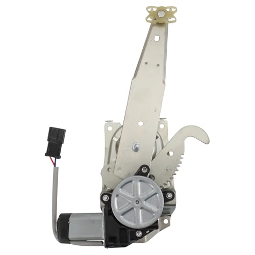 Image of TRQ Rear Left Power Window Regulator & Motor Assembly Drivers Side Compatible with 2003-2007 Ford Taurus 2003-2005 Mercury Sable