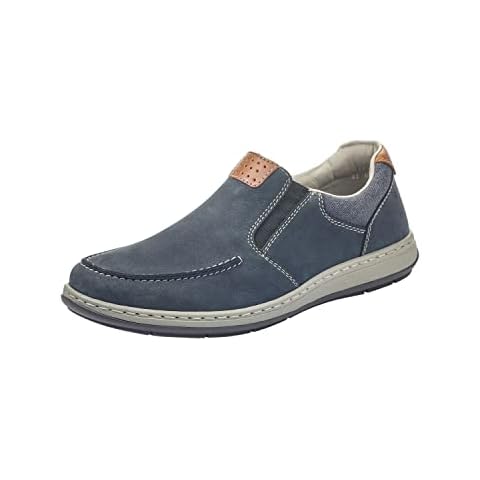 Mocassins Rieker 17360 Bleu Cover