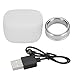 Drfeify Smart Health Ring,Portable Rechargeable Wearable Fitness Tracker Sleep Monitoring Ring for Men and Women (10#)