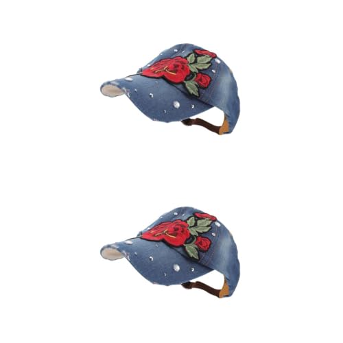 Casquette de baseball en jean contre le soleil chapeau femme coton
