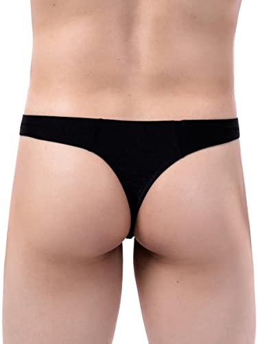 iKingsky Men's High Stretch Bulge Thong Sexy T-back Underwear Sexy Sporty Under Panties for Men4