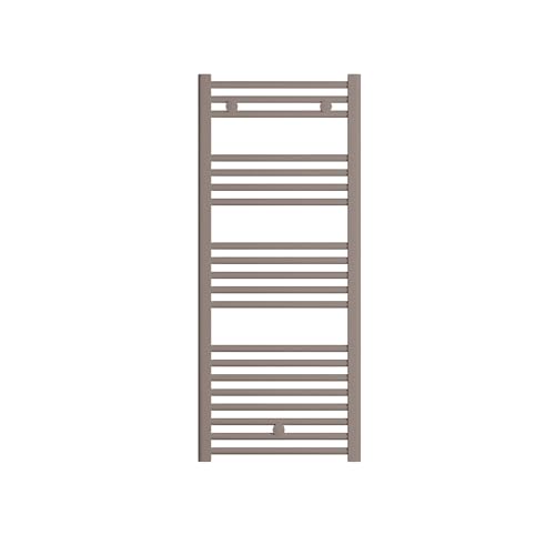 facula - Radiador Toallero DE Agua Ocean Quartz 1188x500mm | (NO Eléctrico) | 3 Soportes + purgador | Conexiones 3x1/2