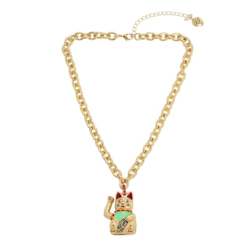 Betsey Johnson Womens Lucky Charm Necklaces