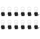 Kadiby 12 Pack 3156 Bulb,T25 3155 3156ll 3456 4156 P27W Back Up Light/Reverse/Turn Signal Bulbs