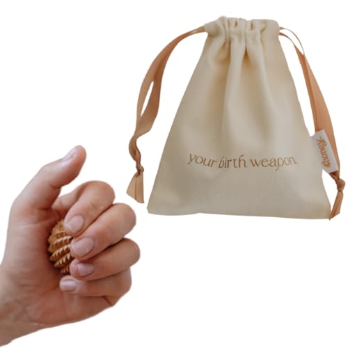 Image of &honey Your Birth Weapon ™, Birth Comb, Labor Comb, Labor Pain Relief, Midwife Essential | Doula Essential, Acupressure Massage Ball
