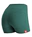 Ducomi Ava Shorts de Sport pour Femmes - Shorts de Fitness pour Le Yoga, la Gym, la Course à Pied - Legging Court Ajusté, Taille Haute Amincissante - Short Cycliste Doux et Respirant (Vert, L)