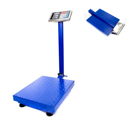 Báscula digital pesada 660LB con plataforma grande miniatura 1