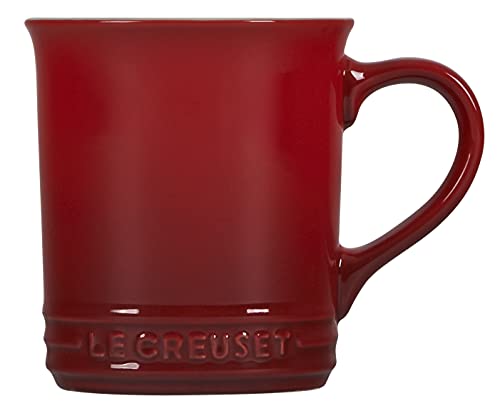 Le Creuset Stoneware Set Of 4 Mugs, 14 Oz. Each, Cerise #TOP6