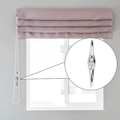 4 Pcs Zinc Alloy Blind Cord Holder with Screws - Safety Rope Cleat for Home Office Window Blinds, Curtains & Sun Shades