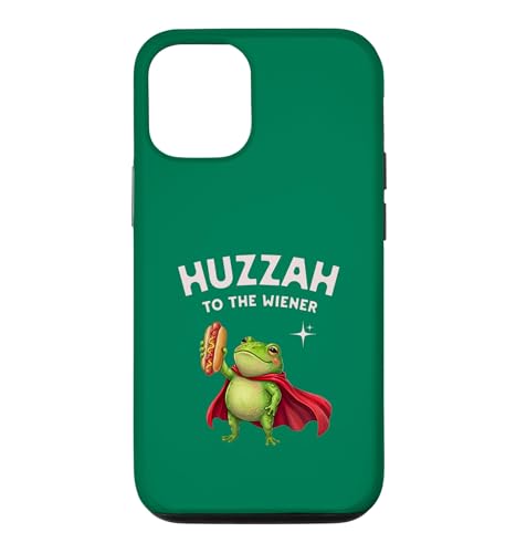 Huzzah For the Wiener Frog Knight �z�b�g�h�b�O �Q�[�}�[ �X�i�b�N �X�}�z�P�[�X iPhone 12/12 Pro �p