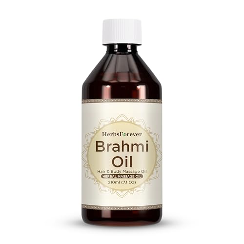 HerbsForever Brahmi Oil with Bacopa & Sesame, 210ml