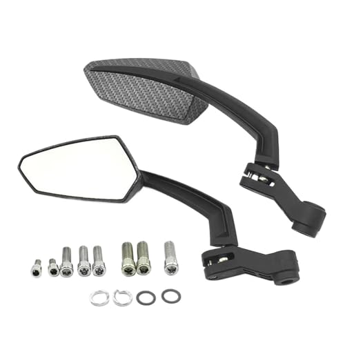Espejo retrovisor universal de ABS para scooter y moto eléctrica