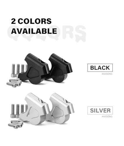 Adaptador extensión manillar BMW R1250GS R1200GS LC torretas elevadoras 3