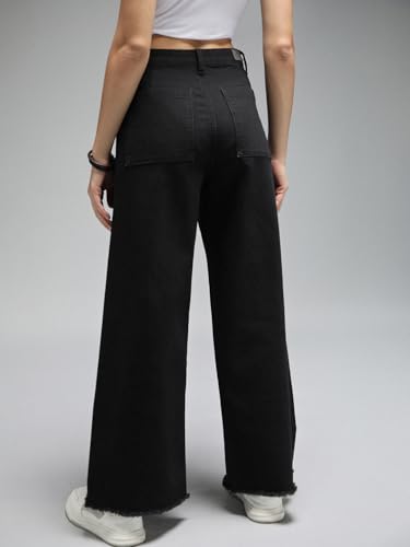 Image of HIGH Star Women's Straight Fit Mid Rise Jeans