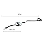 Leash Boss Original - Heavy Duty Dog Leash for Large Dogs - No Pull Double Handle Training Lead for Walking Big Dogs - Dog Leashes with Padded Handle for Control and Safety (Classic Black) 5 Leash Boss Original - Heavy Duty Dog Leash for Large Dogs - No Pull Double Handle Training Lead for Walking Big Dogs - Dog Leashes with Padded Handle for Control and Safety (Classic Black) 8