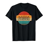 Regalos personalizados Rohan Nombre Retro Vintage Sunset Limited Edition Camiseta