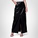 [BLANKNYC] Womens Luxury Clothing Vegan Leather Maxi Skirt with Front Slit Detail, Comfortable & Stylish, Night Talk, 31