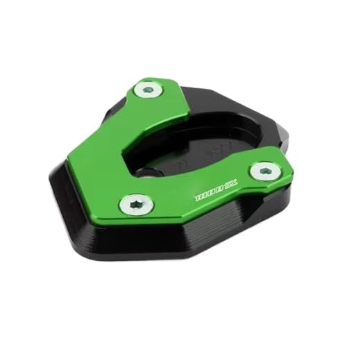 Extension de béquille latérale pour moto Kawasaki Z1000 et Ninja 1000SX verte