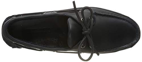 Image of Sebago Endeavor Waterproof Boat Moccasins - All Leather Moccasins for Men with Canoe Moc, Leather Lining, 360 Laces, Non-slip Soles