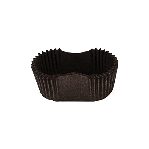 Cápsulas de papel micro marrón DECORA, moldes mini para babà en pack de 2500 2