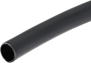 Tool parts Heat Shrink Tubing 1.6mm Dia 3.65mm Flat Width 3:1 Ratio 10ft - Black